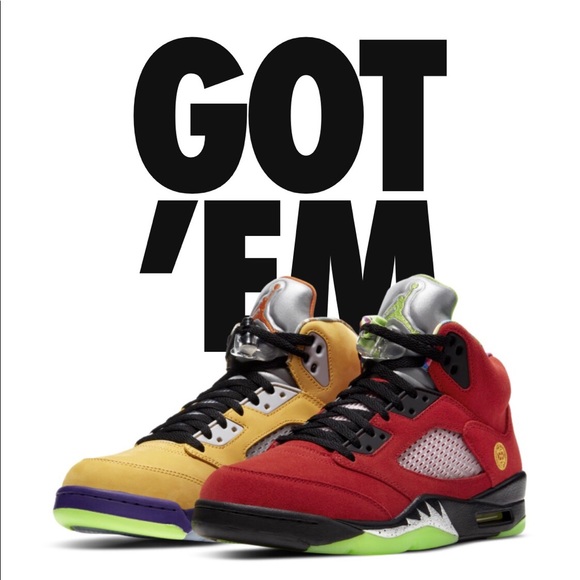 Jordan 5 Retro What The Sz. 9.5 - Picture 8 of 8